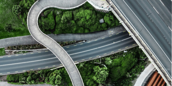 road over bridge