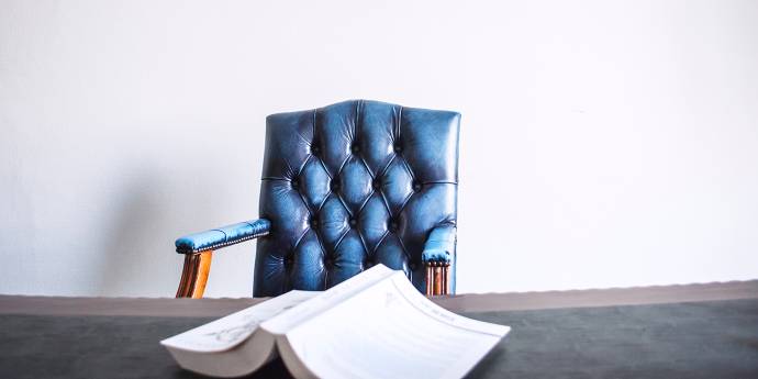 Chair and desk