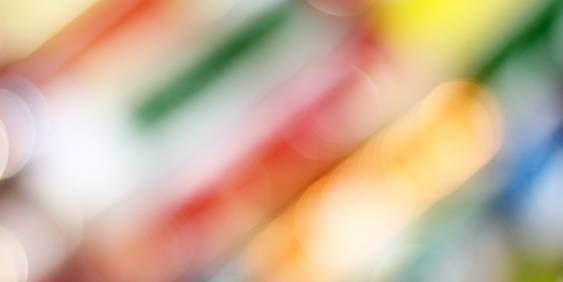 blurred colours