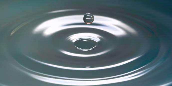 water drop ripple