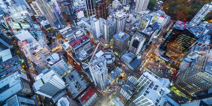 Auckland aerial photo
