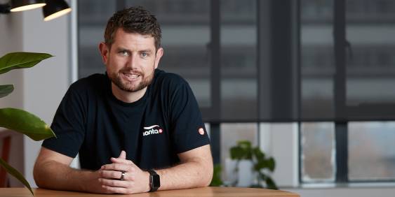 Greg Johnston winner of the Emerging Director Award