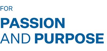 For passion and purpose logo