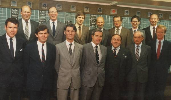 Dunedin stock exchange 1980s members