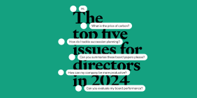 The top five issues for directors in 2024