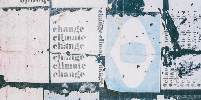Climate change poster