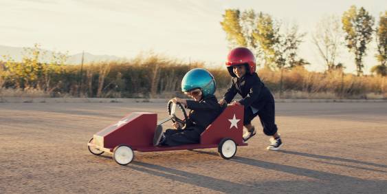 children and go carts