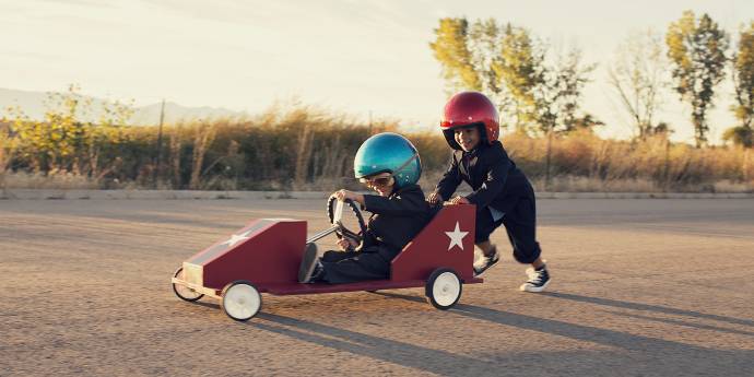 children and go carts