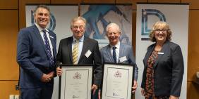 Cantabrians Humphry Rolleston and Rex Williams awarded Distinguished Fellowships 