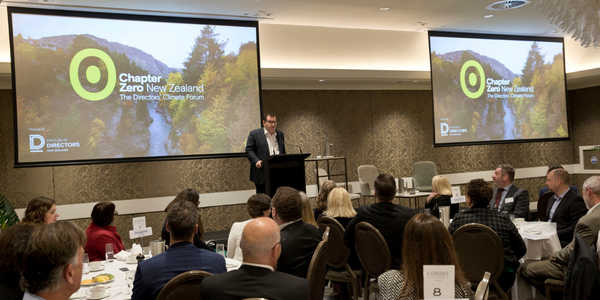Hon Grant Robertson speaking at the Chapter Zero event 18 August 2022