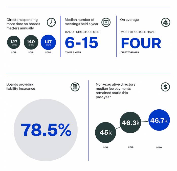Survey 2019 Directors' Fees infographic IoD NZ
