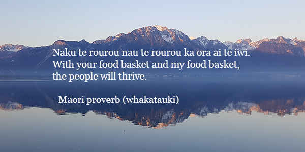 Maori proverb