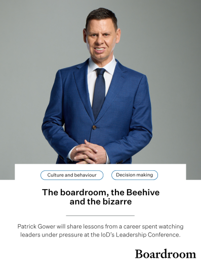 The boardroom, the Beehive and the bizarre